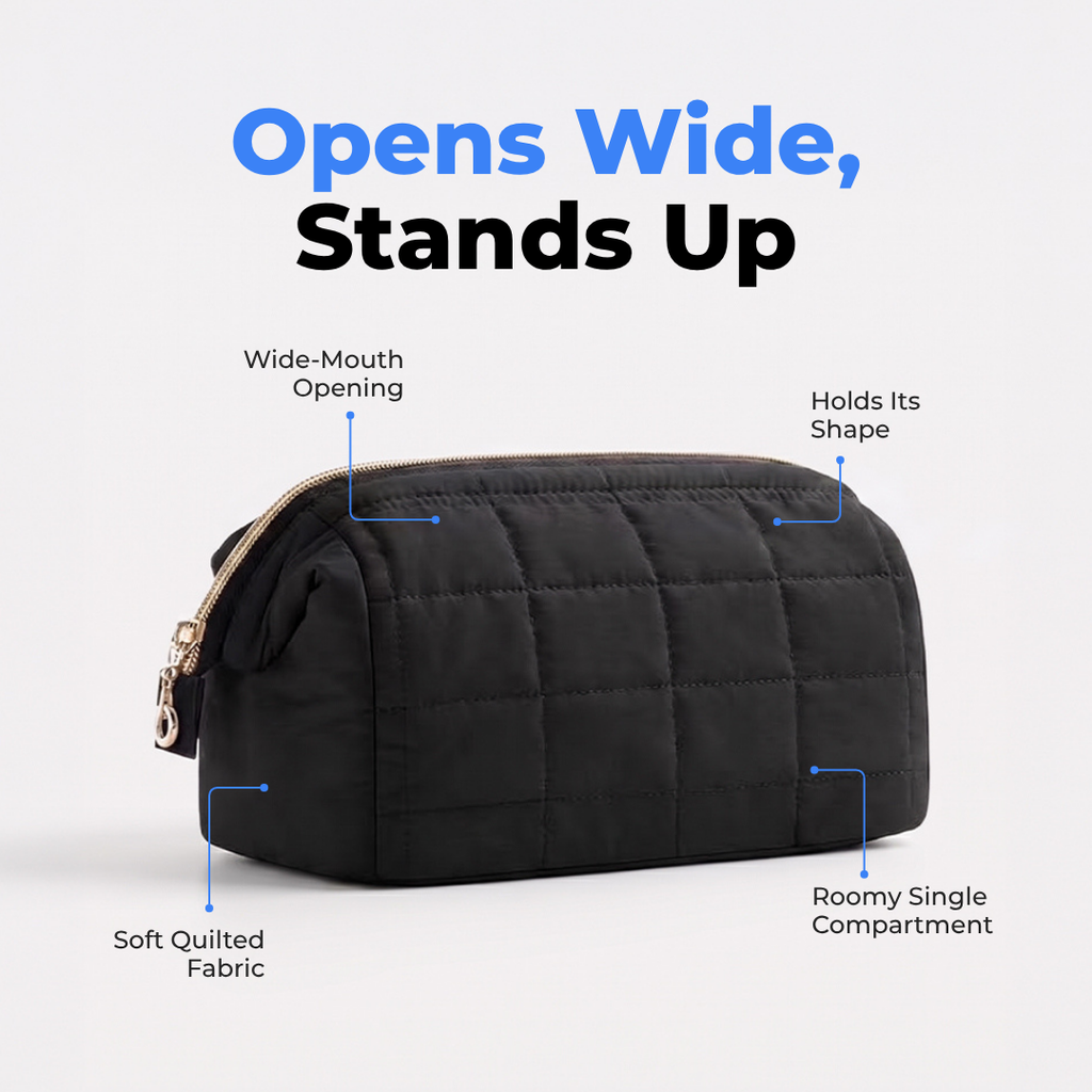 Travel Vanity Cosmetic Pouch