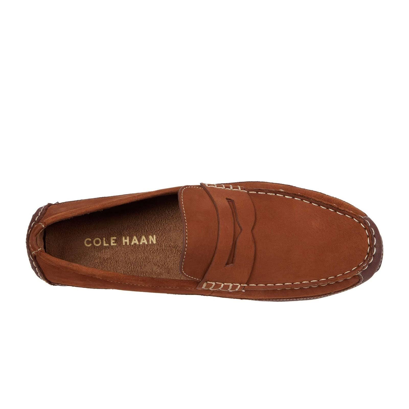 British Tan Penny Driver Shoes G874