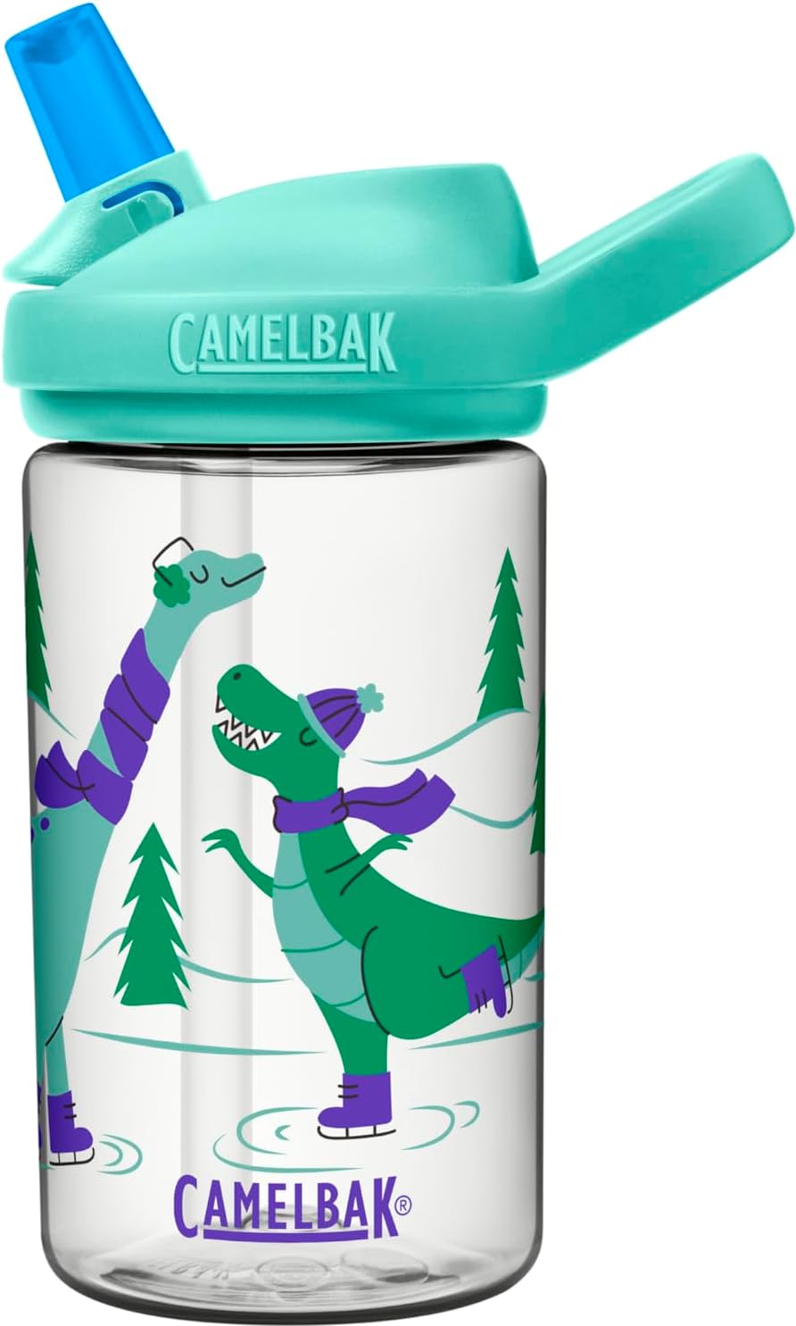 14 oz Kids Water Bottle with Straw Top A6275