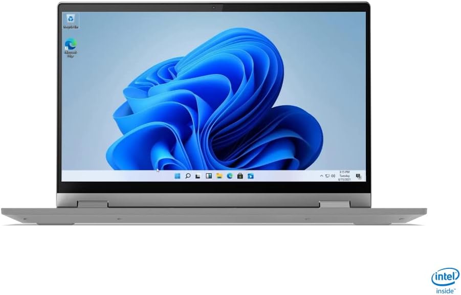 14" FHD Touchscreen 2-in-1 Laptop Computer, Intel i3-1115G4, 4GB RAM, 256GB SSD, Platinum Gray, Win 11 N3329