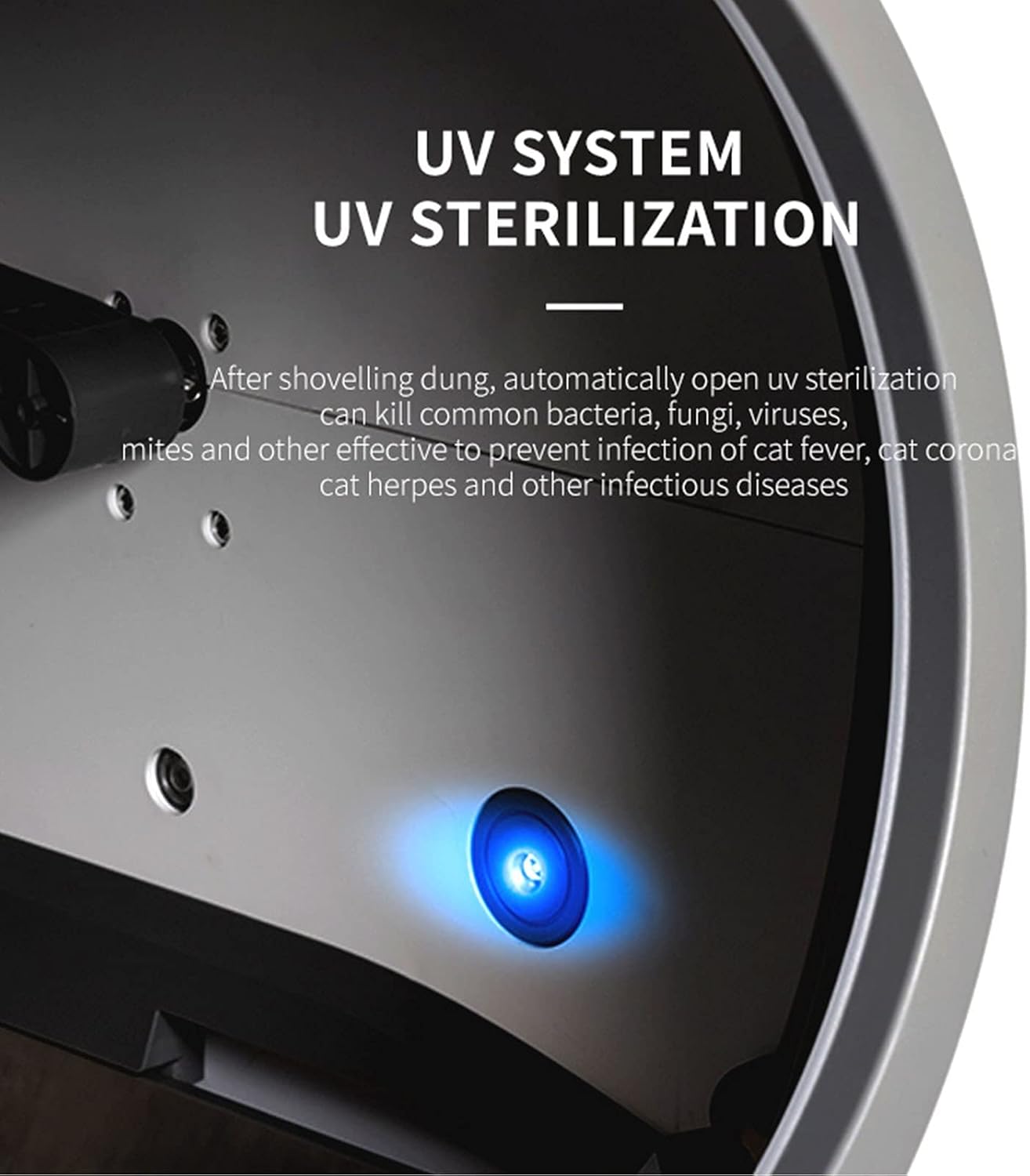 Smart Self-Cleaning Cat Litter Box with APP Control L347