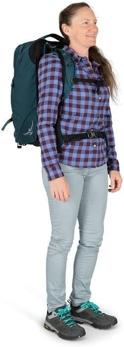 Black 36L Wheeled Travel Pack R1393