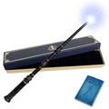 Light Up Magic Wizard Wand Rechargeable Illuminating Toy with Spellbook and Gift Box V919