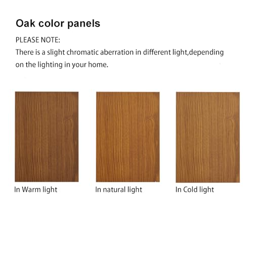 Oak Corner Curio Display Cabinet with 5 Shelves and Lighting System, Tempered Glass Doors O3623