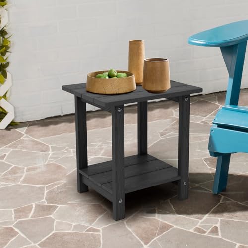 Midnight Blue HDPS Outdoor Side Table W3843