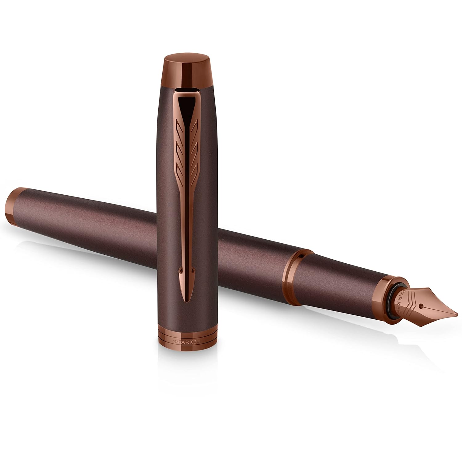 Burgundy Fountain Pen Medium Point Blue Ink K3046