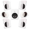 8x22 Home Theater Surround Sound 7 Speaker Set W2504