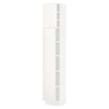 White High Cabinet with Shelves and 2 Doors Z238094