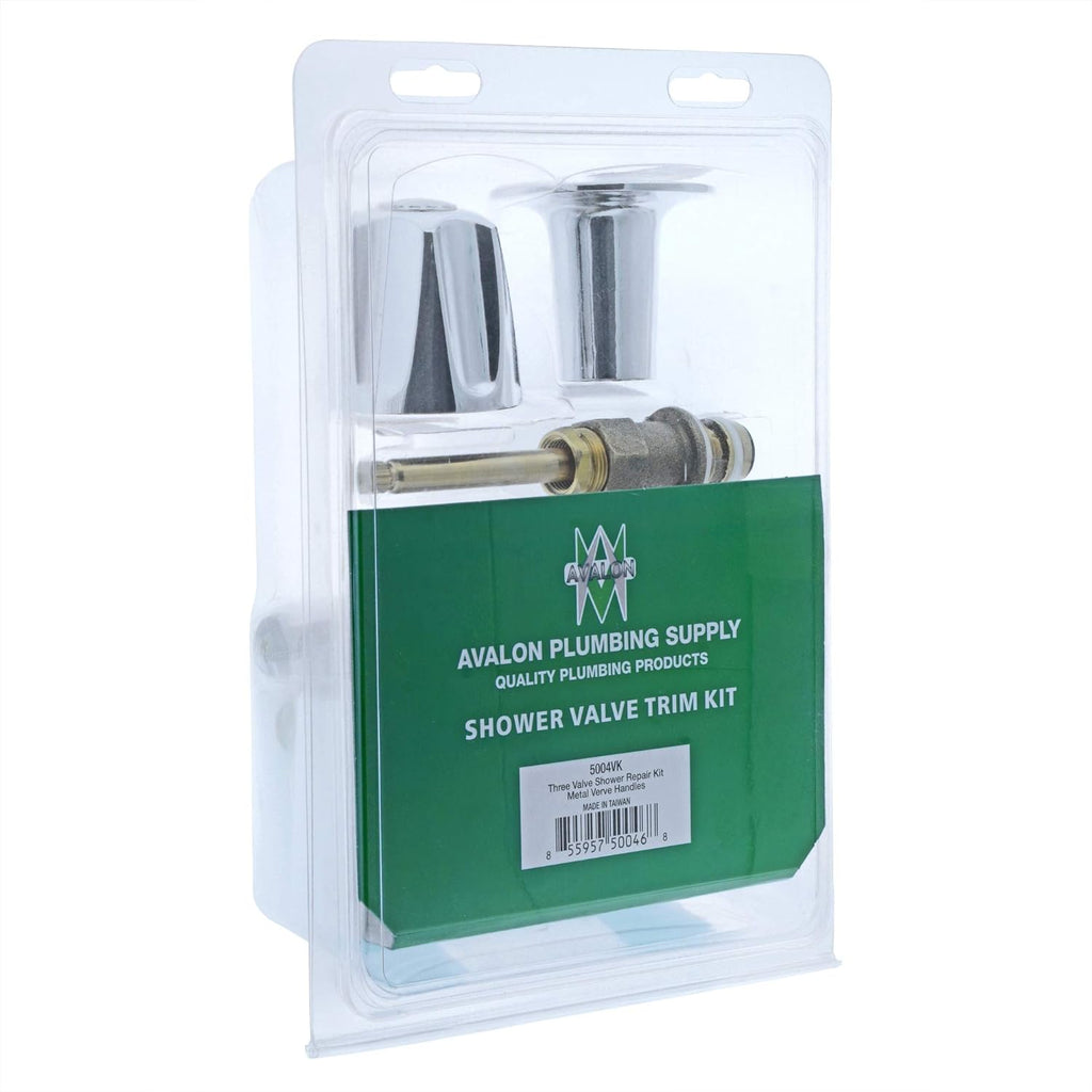 Polished Chrome Bathtub and Shower Valve Repair Kit Pack of 2 Q332109