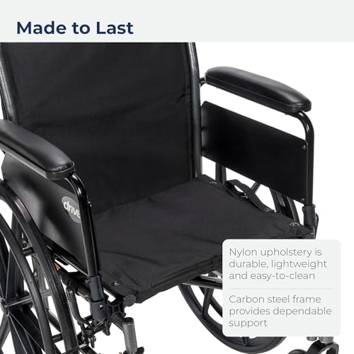 Light Weight Wheelchair with Flip Back Removable Arms, Swing Away Footrests, 20'' Seat F195545
