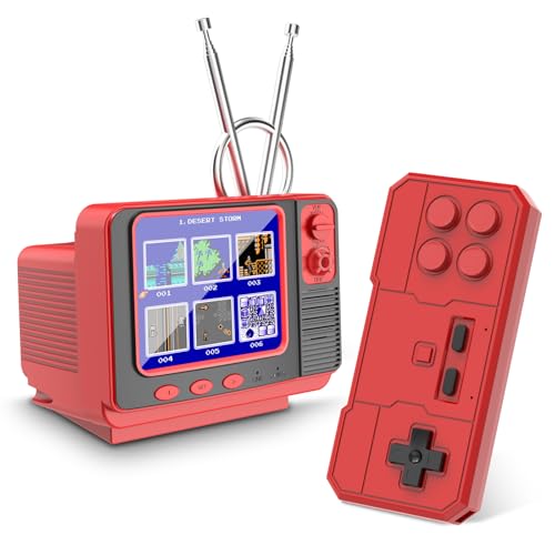 Handheld Retro Video Game with 3.0 Inch Screen (Wood) V99331