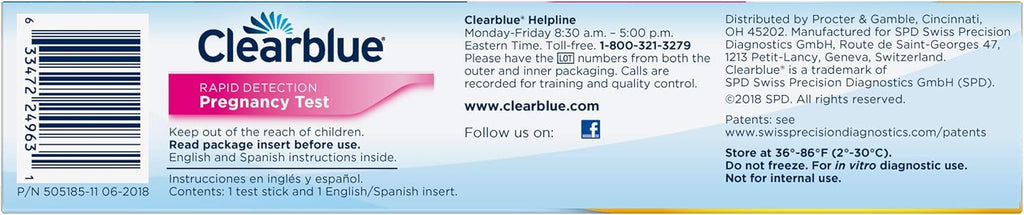 Pregnancy Test, 1 Count K6332