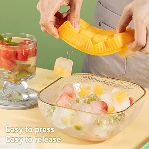 3 Pack Silicone Mini Ice Cube Trays with Lid M920632