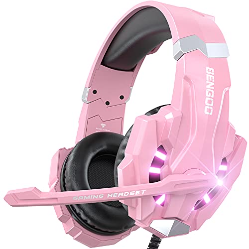 Pink Gaming Headset with Mic Z438373