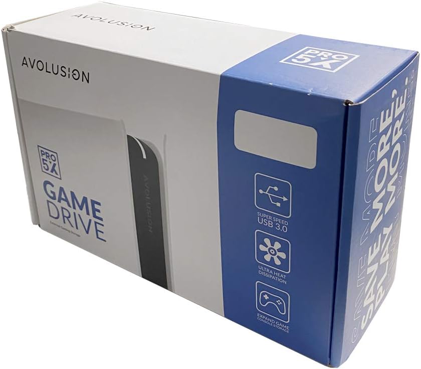 2TB USB 3.0 External Gaming Hard Drive (White) O420