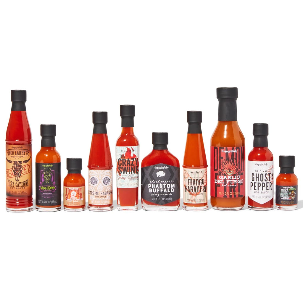 Set of 10 Hot Sauce Variety Pack Z7544