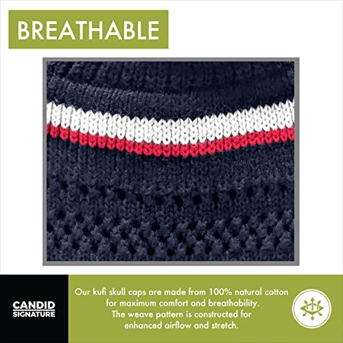 Breathable Cotton Stretchy Kufi Helmet Liner U9731