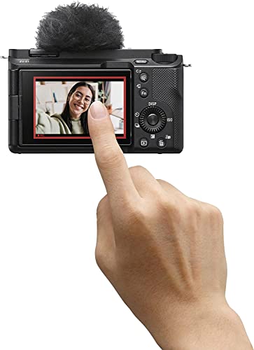 Black Full-Frame Mirrorless Vlog Camera Body P883633