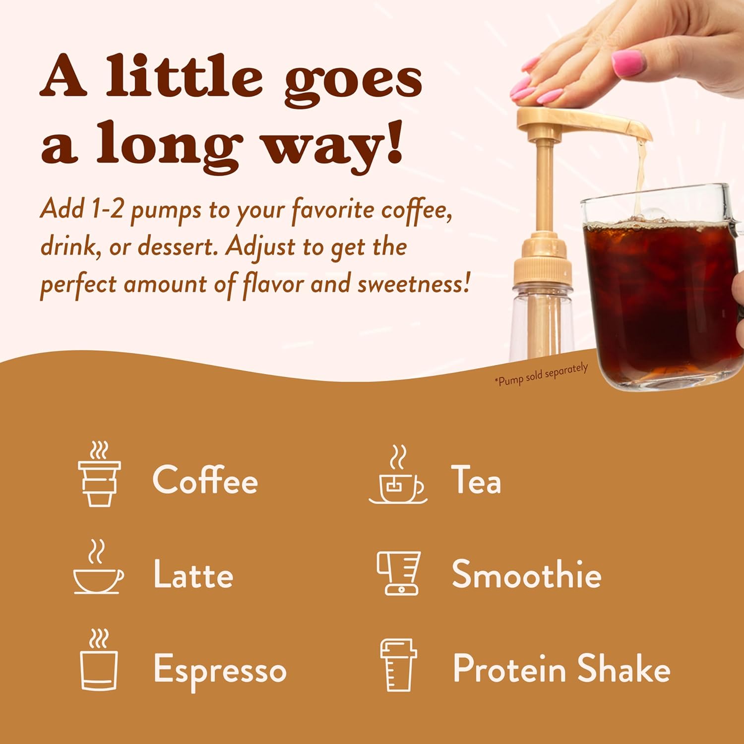 Sugar Free Vanilla Coffee Syrup, 25.4 Fl Oz Z174