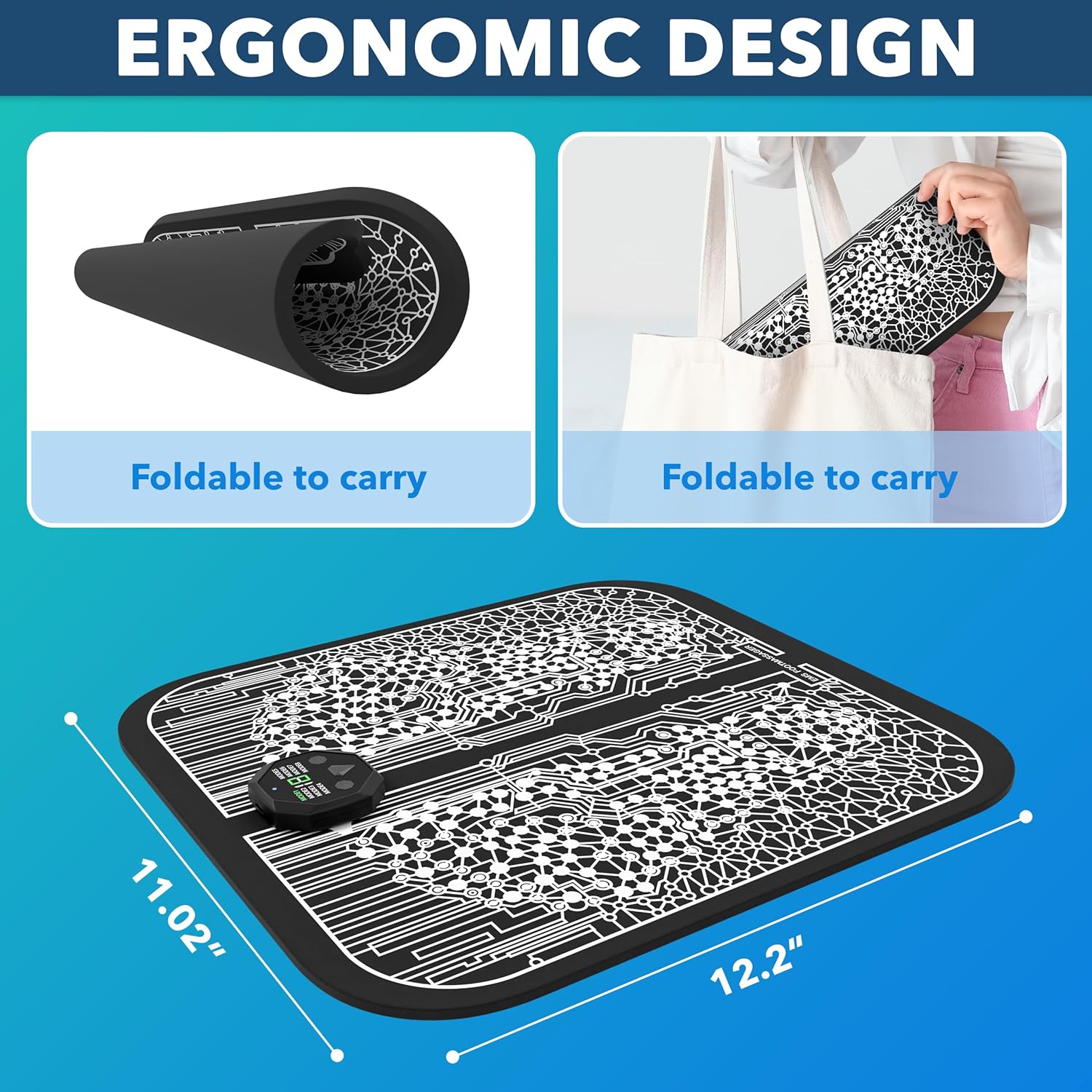 EMS Foot Massager Mat J28601