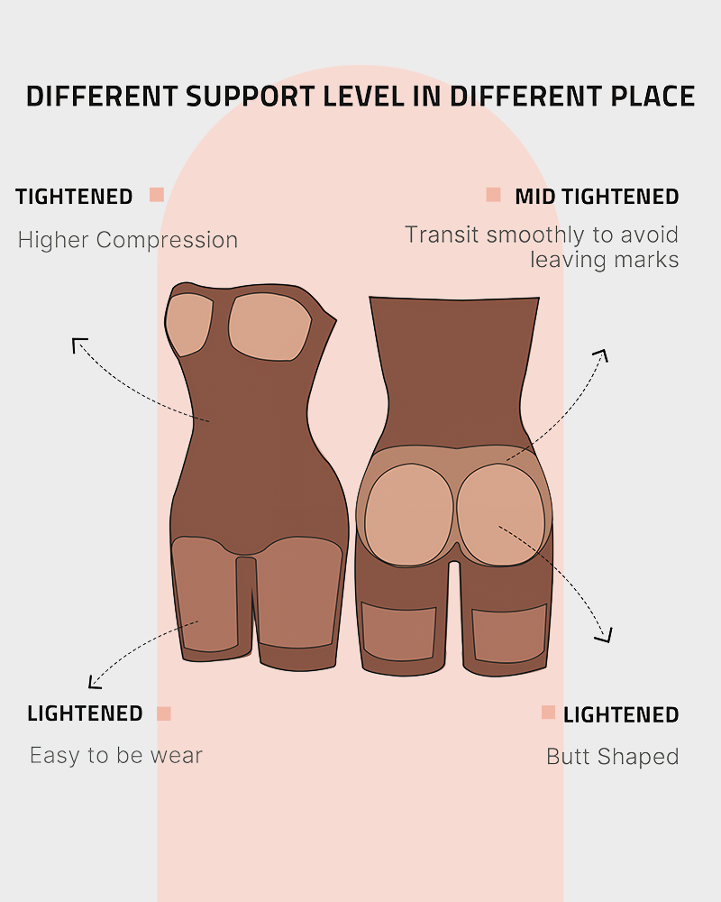 Strapless Slip Shapewear Bodysuit