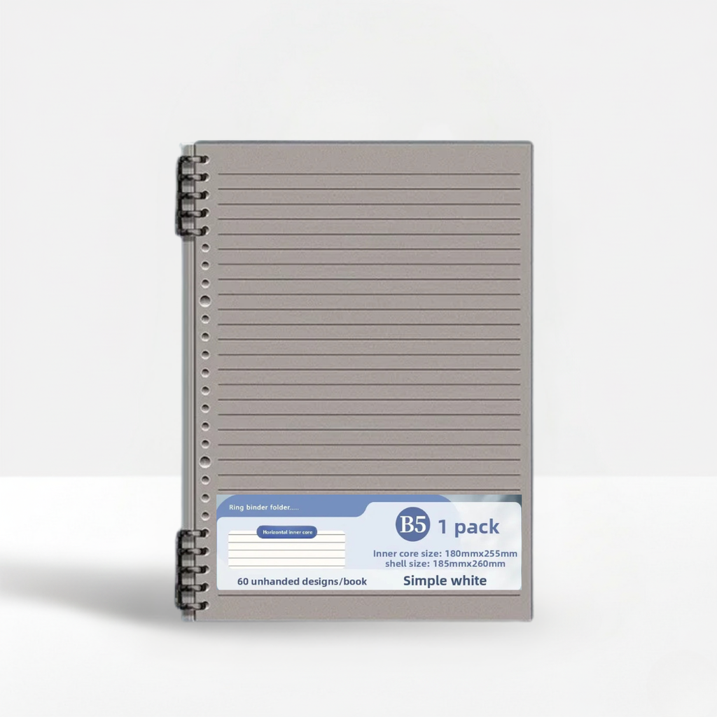 Transparent Looseleaf Notebook