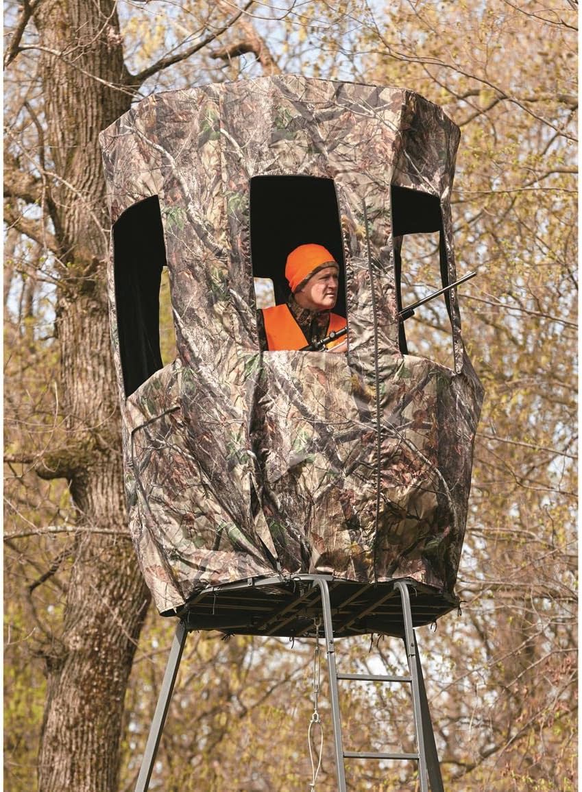 20' Tripod Hunting Deer Stand Cover, Camo T164