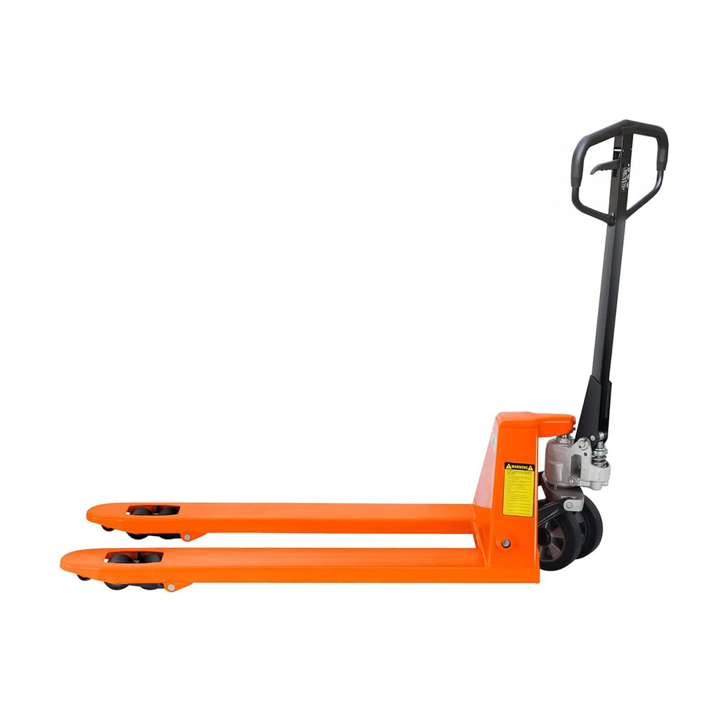 Manual Pallet Jack Lift 5500lbs Capacity, 48”L×27”W Fork Size Q896