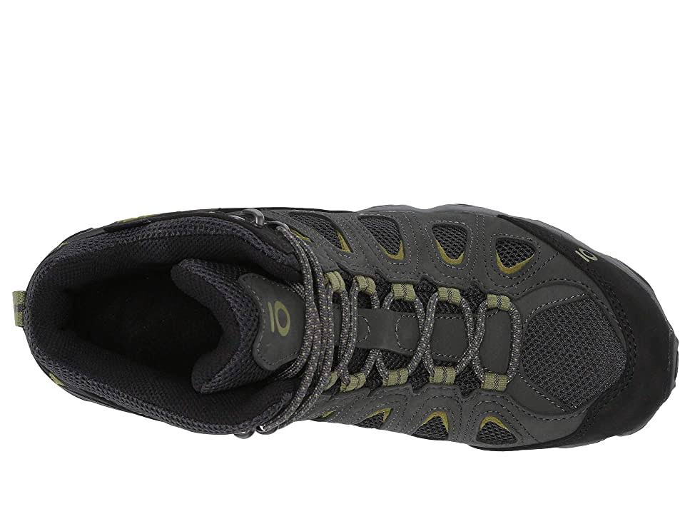 Dark Shadow / Woodbine Green Waterproof Mid Hiking Boots B5844