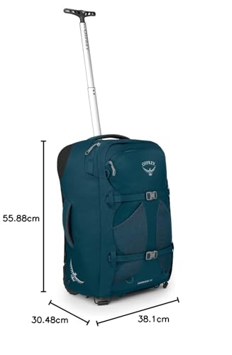 Black 36L Wheeled Travel Pack R1393