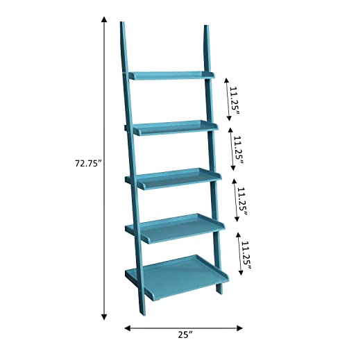 Blue Bookshelf Ladder M692637