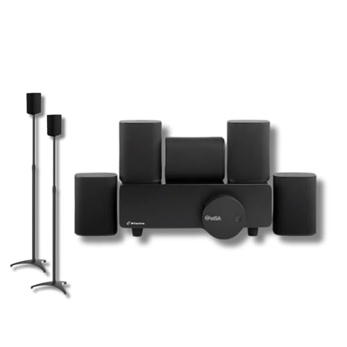 5.1 Surround Sound Speaker System with WiSA SoundSend Transmitter W88805
