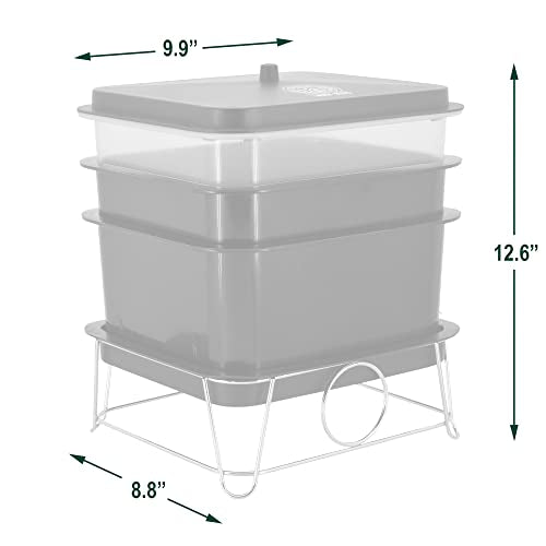 4-Tray Worm Composting Bin Kit with Coco Coir Brick V2621