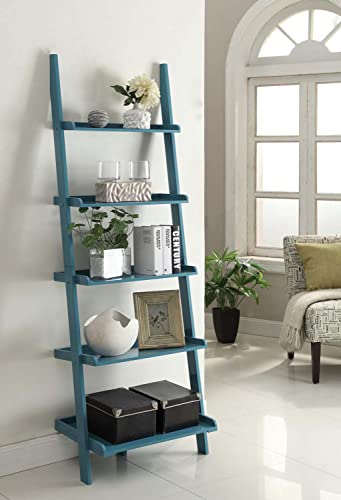 Blue Bookshelf Ladder M692637