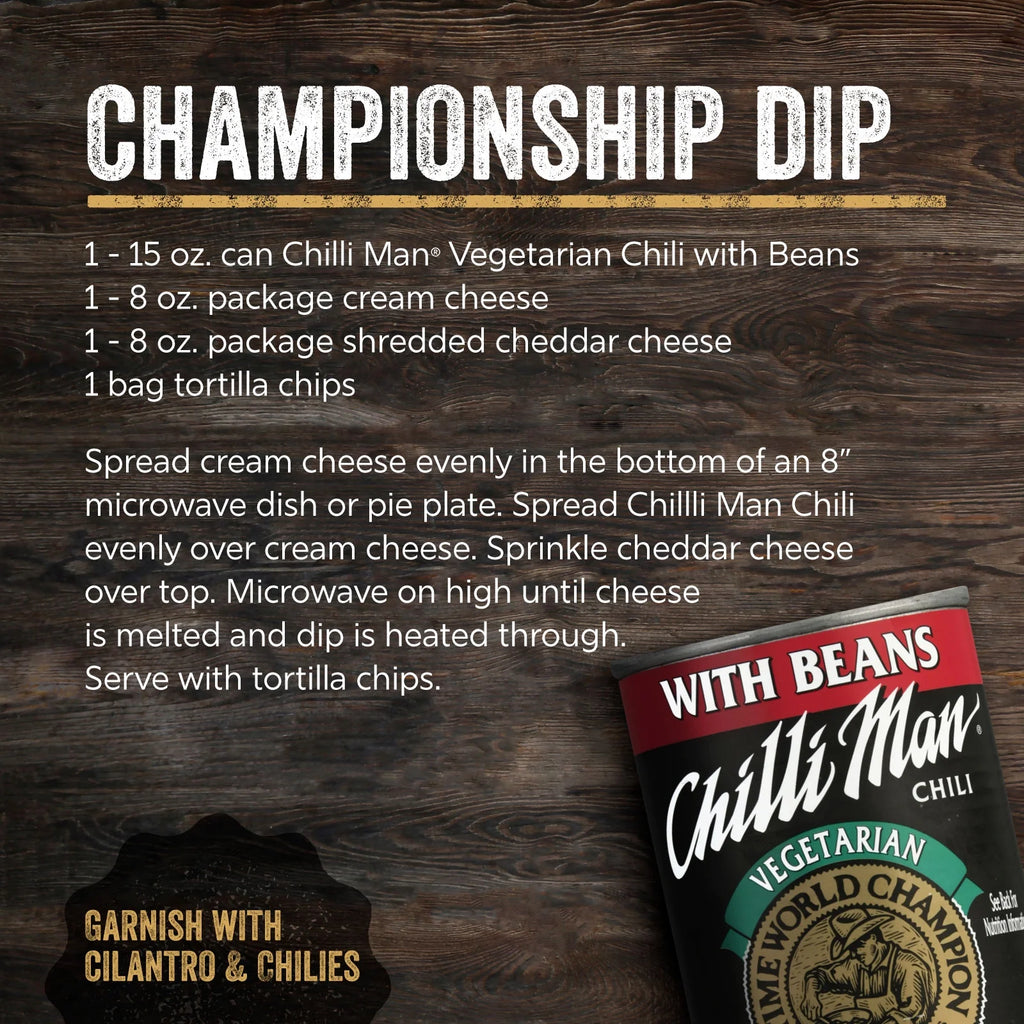 (12 Pack) Canned Vegetarian Chili With Beans, 15 ounce can T27621