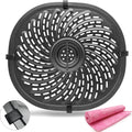 Nonstick Air Fryer Crisper Plate Tray with Rubber Bumpers for 7QT Air Fryer Y40902