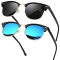 Semi Rimless Polarised Sunglasses R579
