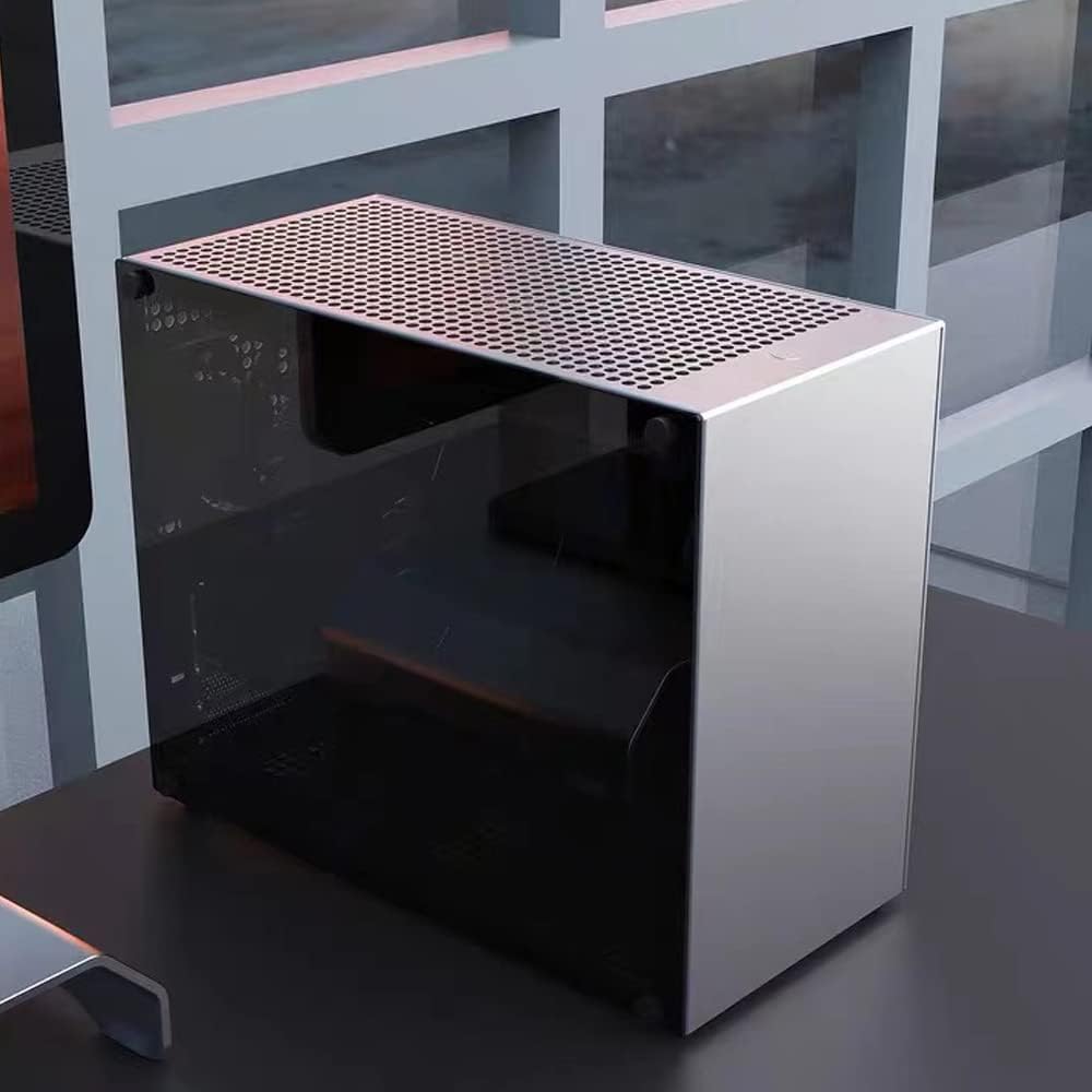 Aluminum Alloy Computer Case with Tempered Glass R147196