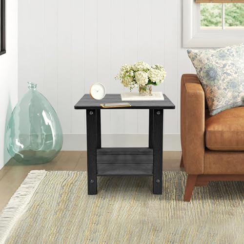 Midnight Blue HDPS Outdoor Side Table W3843
