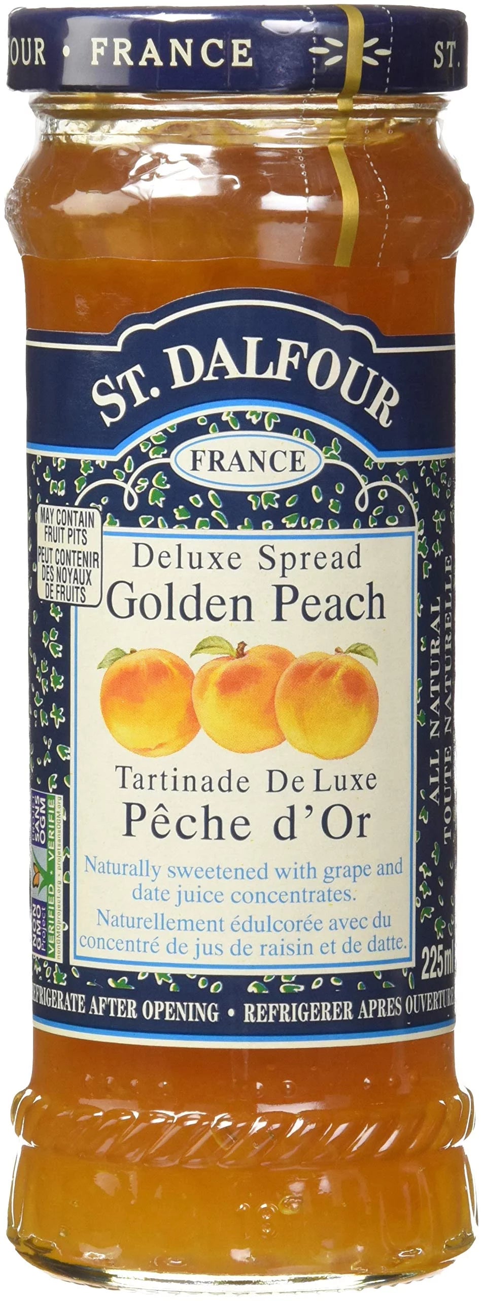 Peach 100% Fruit 10-Ounce (Pack of 6) O139144
