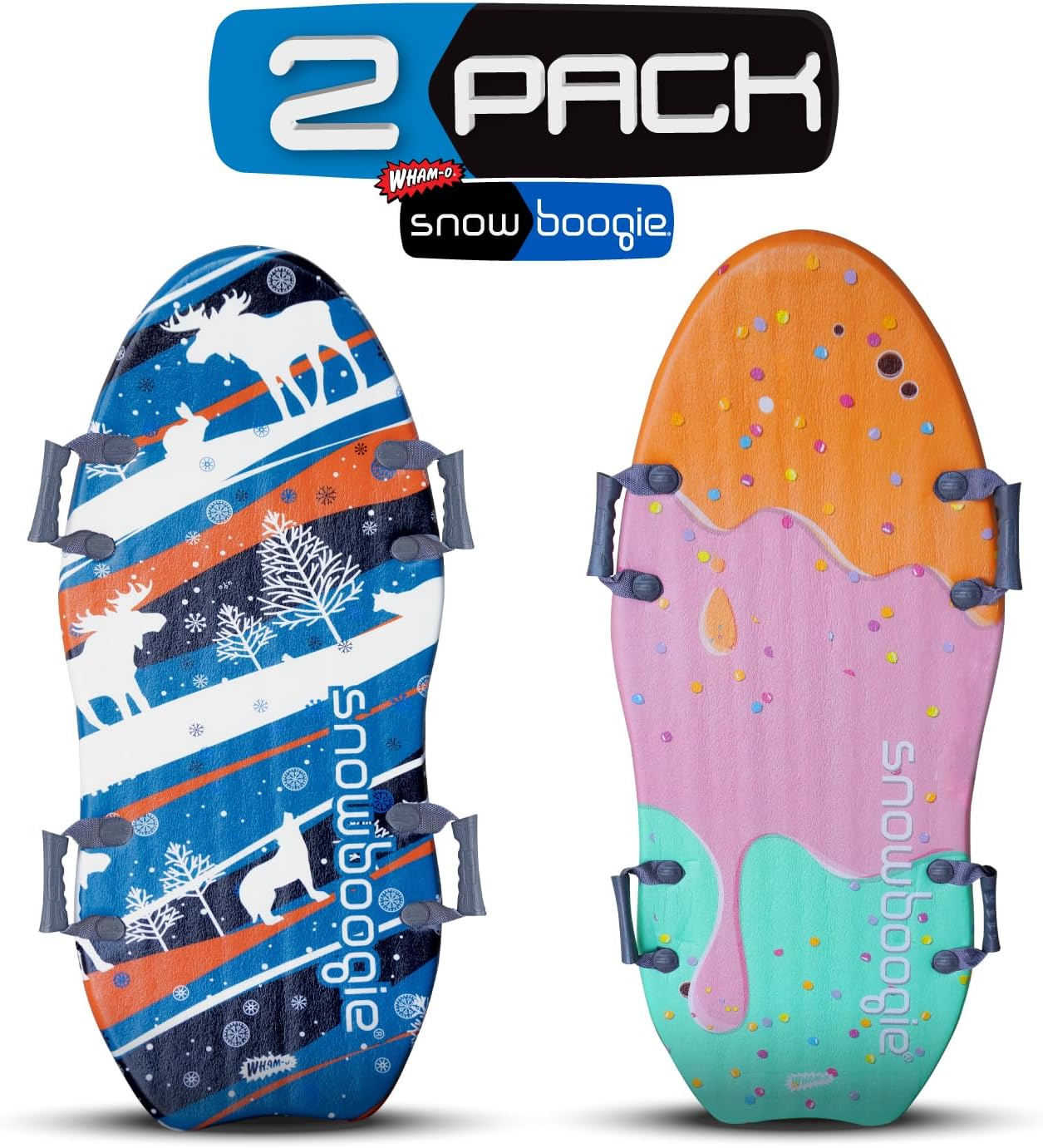 48" Double Rider Snow Foam Sleds C191