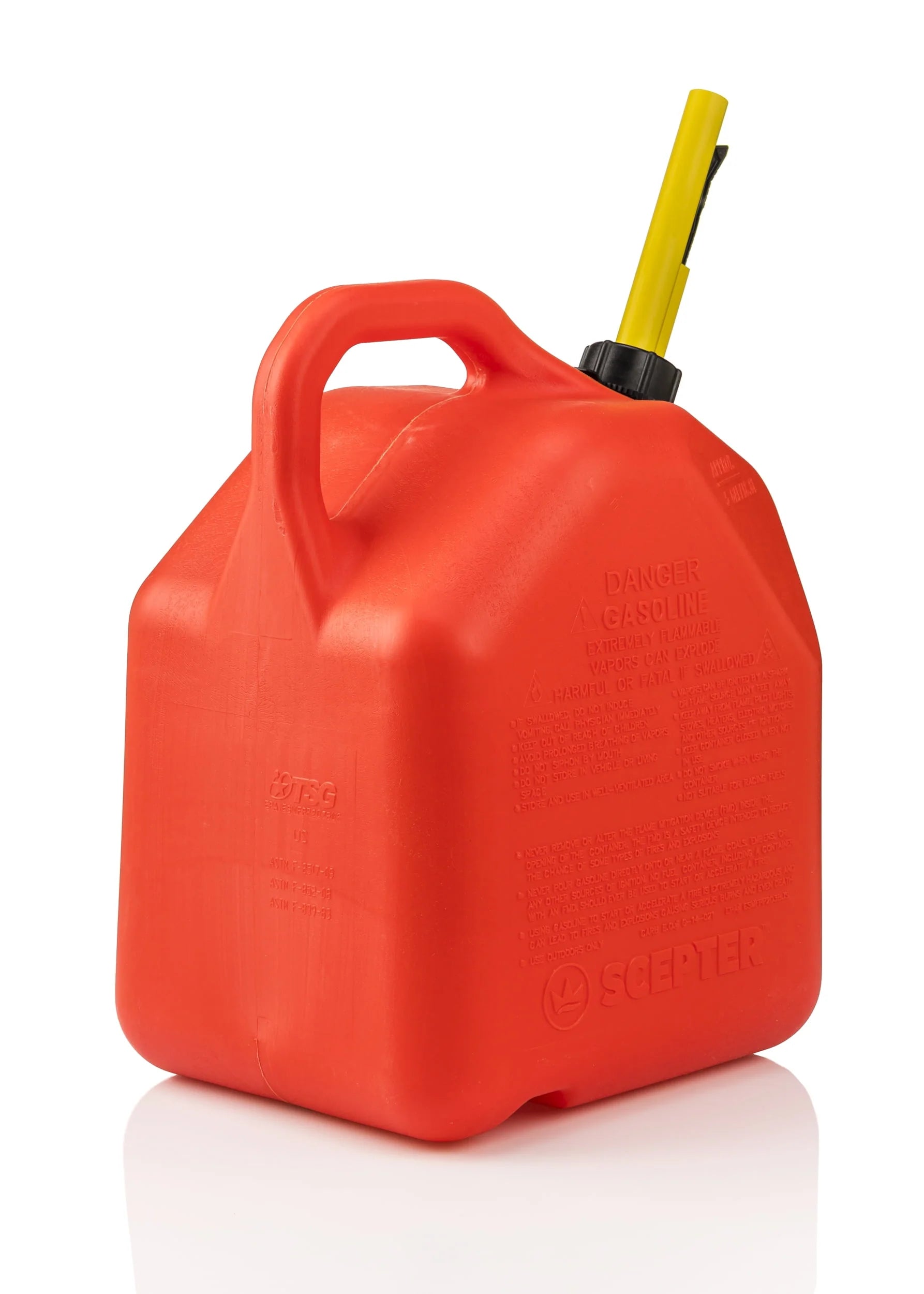 Red 5 Gallon Gasoline Fuel Container K725918