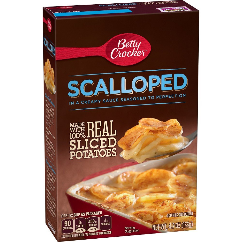 Scalloped Potatoes, 4.7 oz (Pack of 3) O83071