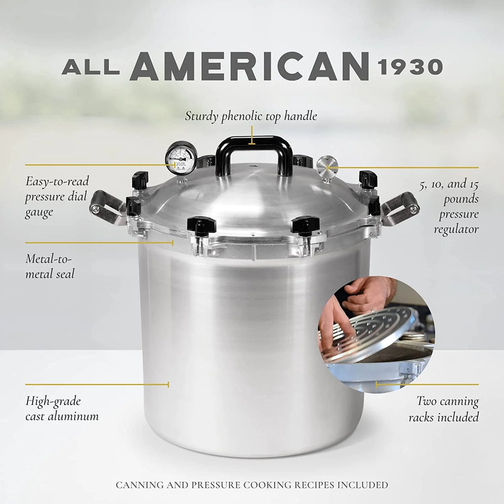 41.5qt Gray Pressure Cooker and Canner V57527