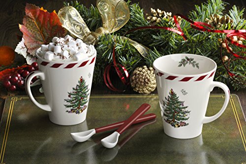 14oz Mug & Spoon Set (4-Piece) Earthenware K273081