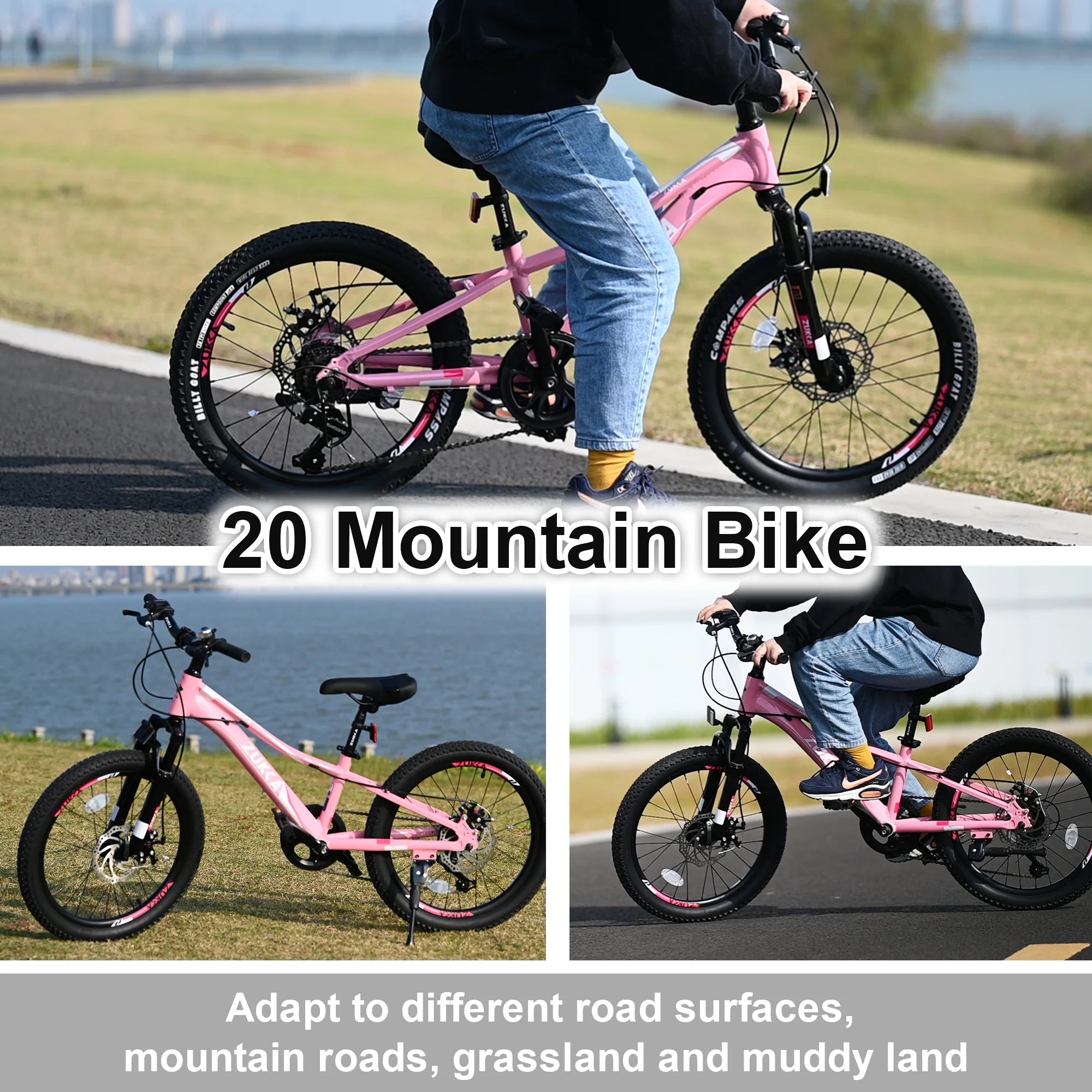 20 inches Kids Mountain Bike Aluminum Alloy Frame Bicycle T5108