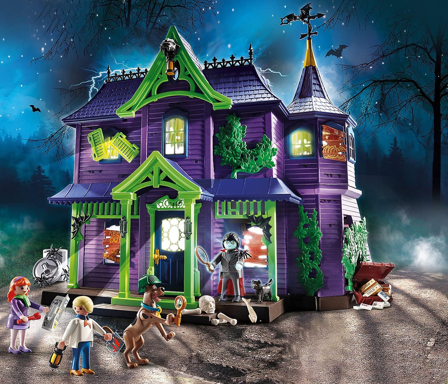 Scooby-DOO! Adventure in The Mystery Mansion Playset Y92421
