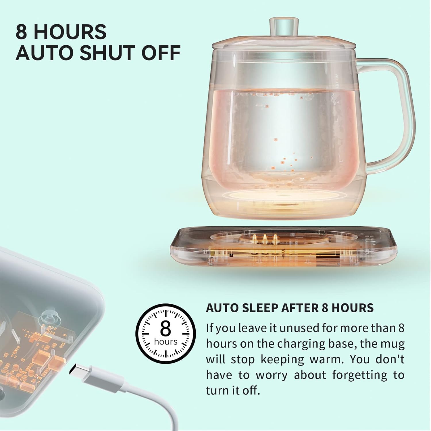App Temperature Control Smart Mug, 12oz N845