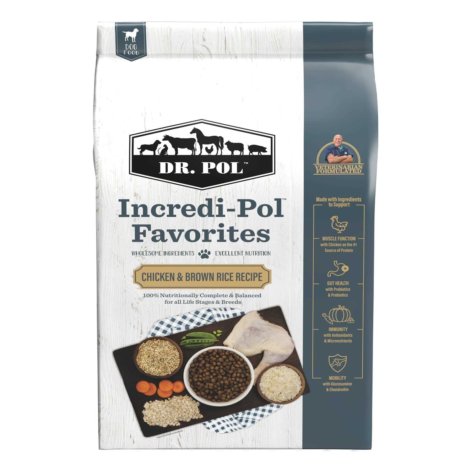 Chicken & Brown Rice Dog Food J52191