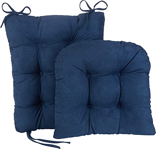 Gray 2 Piece Rocking Chair Cushion Set, 17x17 Inches X12239